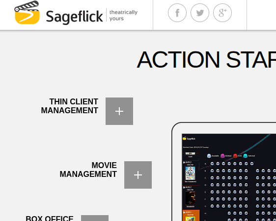 Sageflick- Theater Management System